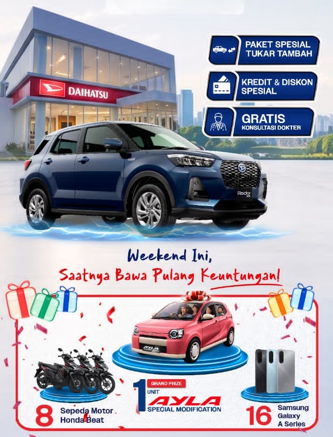 Brosur ASTRA DAIHATSU BANJARBARU BANJARMASIN JULI 2026 HADIAH UNDIAN