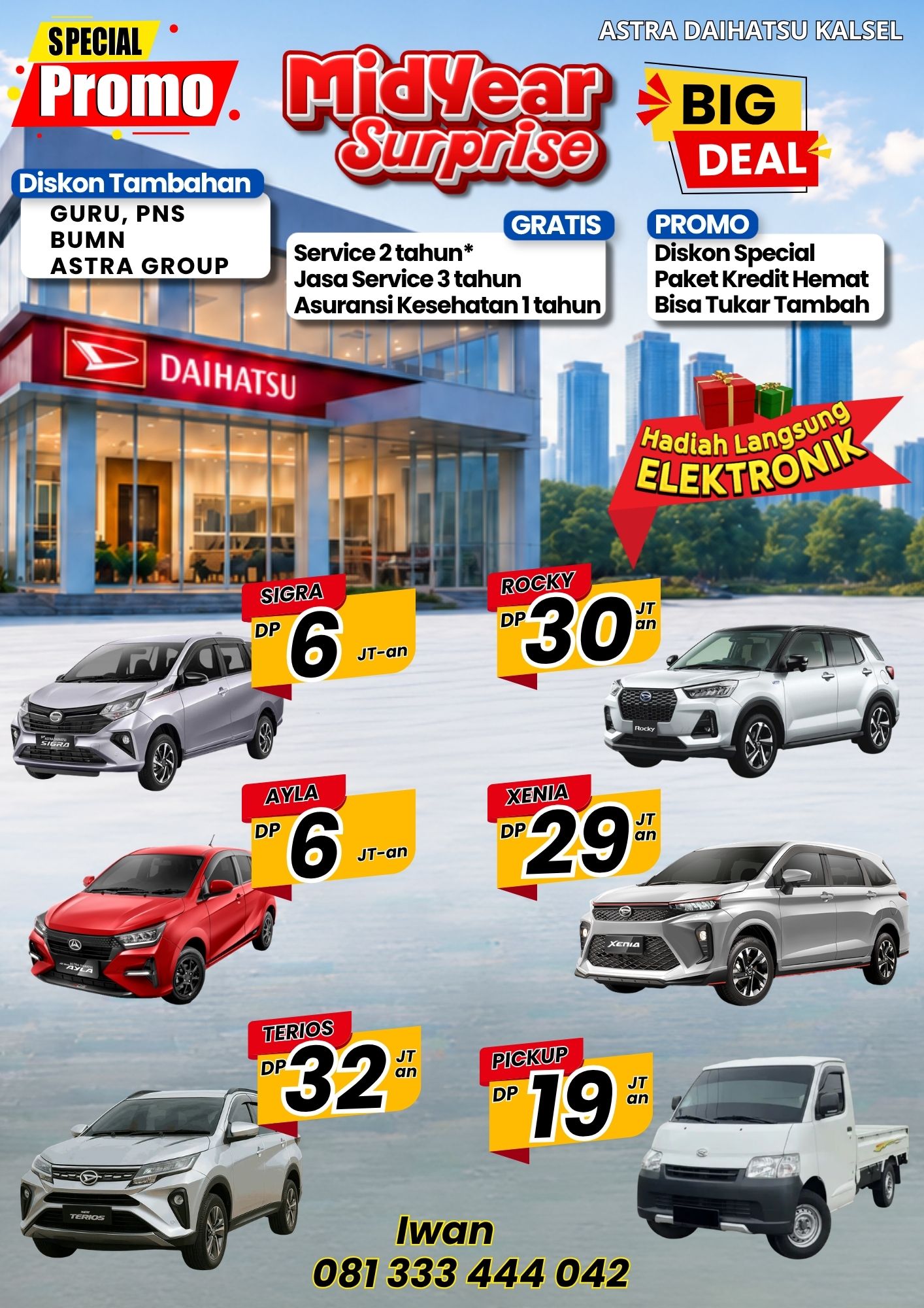 Brosur ASTRA DAIHATSU BANJARBARU BANJARMASIN JULI 2026 KREDIT HEMAT